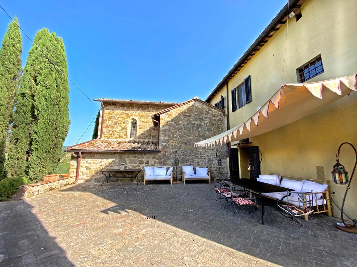 גרבה אין קיאנטי Villa Rignana Chianti Estate, Pool, Tennis,Cook מראה חיצוני תמונה
