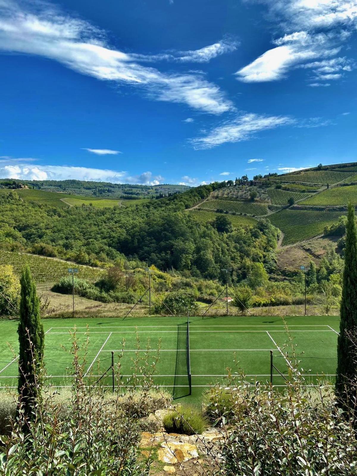 גרבה אין קיאנטי Villa Rignana Chianti Estate, Pool, Tennis,Cook מראה חיצוני תמונה
